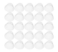 PACKOVE 50 Piezas Cúpulas de Cultivo Transparentes de Plástico para | Reutilizable, Control de Humedad y Calor, para Plant Starters y Nursery Pots, Uso Interior o Invernadero