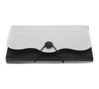 PACKOVE Bolsa Organizadora de Archivos Portátil de Pp 13 Compartimentos Tipo Acordeón, Carpeta para Documentos y Facturas, Diseño Funcional y Material Resistente para Trabajo