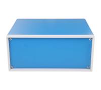 PACKOVE Caja de Conexiones Electrónica Metálica 4 Patas, Tornillos Incluidos, Diseño Exquisito y Uso Conveniente para Estaciones de Metro y Aeropuertos