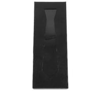 PACKOVE Caja Organizadora de Corbatas Negra Textura de, Almacenamiento para Corbatas y Pañuelos, Adecuado para Regalos y Viajes de Caballeros