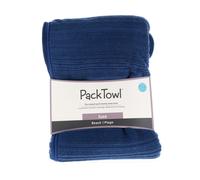 Packtowl Luxe Beach Toalla Talla única Azul oscuro