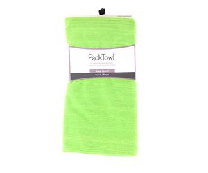 Packtowl Luxe Beach Towel 20 Verde oliva oscuro