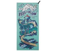 PackTowl Toalla Personal Body Flow – Microfibra 64x137 cm ultraligera – Turquesa Talla única