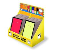 PACSA Bloc Plastipac Lux tapa PP Fº 80h Cuadric. 4x4 100g