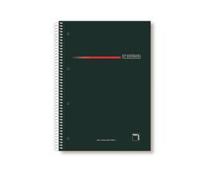 Pacsa · Cuaderno Premium A4 · Tapa Extra Dura · 160 Hojas · Cuadrícula 5x5 · Microperforado