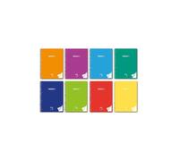 Pacsa - CUADERNO SERIE UNIVERSITY TAPA EXTRA DURA 90 GRS. A-4 (210X297MM.) MICROPERFORADO 80 HOJAS CUADRÍCULA 5X5 + GRECA SURTID 16681