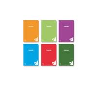 Pacsa - LIBRETA FLEXIPAC TAPA PLASTICO 90 GRS. A-5+ 48 HOJAS PAUTADO 3,5 CON MARGEN SURTIDO PACSA 20049 - Color no elegible 20049
