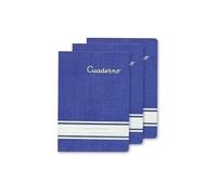 Pacsa - LIBRETA PACSA CUADERNO A5+ 30h CD.6 AZUL - Pack de 20 unidades 20115