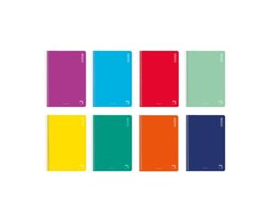 Pacsa sam paquete 10 libretas espiral 80 hojas tamaÑo folio cuadricul