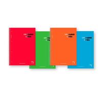 Pacsa Superblock Cuaderno microperforado tapa dura A4 colores surtidos
