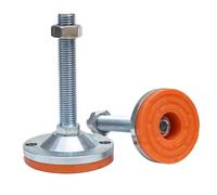 PADGCNOR Nivelar Patas De Muebles 1 Pieza M20 M24 M30 Copa de pie Pesado/Tornillo Base Fija/Pie Ajustable/Soporte Amortiguador Antideslizante Chasis