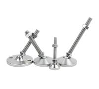 PADGCNOR Nivelar Patas De Muebles Ajuste mecánico de la Junta Zapata/Base pie Ajustable Universal Alta Resistencia M16 M20 M24