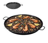 Paella Esmaltada | Pack 10, 6 y 1 Unidades | Paellera Valenciana de Acero | Raciones Individuales, Mini Paellas Tapas Arroces | Paellas Grandes | Hostelería Bar Restaurantes Hoteles