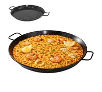 Paella Esmaltada | Pack 10, 6 y 1 Unidades | Paellera Valenciana de Acero | Raciones Individuales, Mini Paellas Tapas Arroces | Paellas Grandes | Hostelería Bar Restaurantes Hoteles