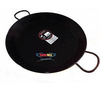 La valenciana 10 cm paella de acero esmaltado, black_parent, negro, 42