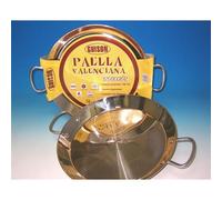 Paella valenciana GARCIMA inoxidable guison 40 cm.