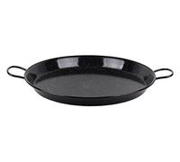 Cofan Paellera acero esmaltado Ø46 cm – 2 asas reforzadas – Fácil limpieza – Unid. 1