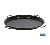 Paellera acero esmaltada ø80cm (4 asas)