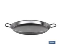 Paellera acero pulida ø26cm