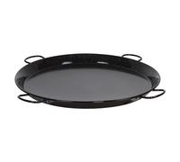 Paellera De Acero Esmaltado Con 4 Asas | Formato Tradicional | Gran Tamaño 80-115 Cm | Para 40 A 120 Personas