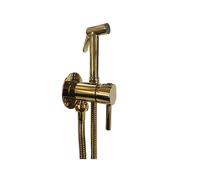 Paffoni Bidet Kit - Juego de grifo empotrado monomando con ducha de bidé, dorado ZDUP110HG