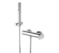 Paffoni Candy - Conjunto de ducha con grifo, cromo CA168DCR