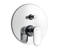 Paffoni Candy - Grifo monomando empotrado de ducha, con interruptor, cromo CA015CR