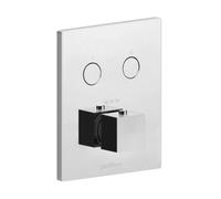 Paffoni Compact Box - Grifo empotrado termostático, para 2 dispositivos, cromo CPT518CR