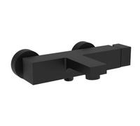 Paffoni Elle - Grifo de bañera, negro mate EL022NO