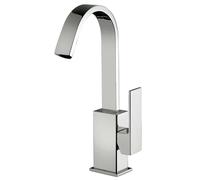Paffoni Elle - Grifo de lavabo con desagüe, cromo EL877CR