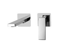 Paffoni Elle - Grifo empotrado de lavabo, con cuerpo, de 2 orificios, cromo EL104CR70