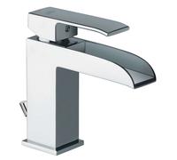 Paffoni Level - Grifo de lavabo con desagüe, cromo LES065CR