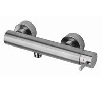 Paffoni Light - Grifo de ducha, acero inoxidable LIG168ST