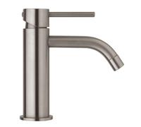 Paffoni Light - Grifo de lavabo, acero inoxidable LIG071ST