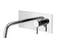 Paffoni Light - Grifo empotrado con cuerpo de montaje, cromo LIG106CR
