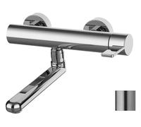 Paffoni Rock - Grifo de fregadero, acero inoxidable RO161ST