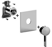 Paffoni Rock - Grifo empotrado para 1 dispositivo, cromo ROBOX010CR