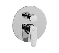 Paffoni Sly - Grifo empotrado con cuerpo de montaje, para 2 dispositivos, cromo SY018CR