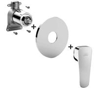Paffoni Sly - Grifo empotrado para 1 dispositivo, cromo SYBOX010CR