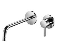 Paffoni Stick - Grifo empotrado de lavabo, 2 orificios, cromo SK104CR70