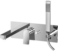 Paffoni Tilt grifo de bañera y ducha empotrado cromo TI001CR