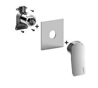 Paffoni Tilt - Grifo empotrado termostático de ducha, cromo TIBOX010CR