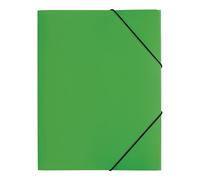 Pagna 21613 - 05 - Carpeta con goma elástica A4, 3 solapas, verde