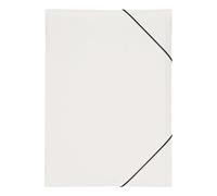 Pagna 21638 - 02 - Carpeta con goma PP 3 solapas, A3 color blanco