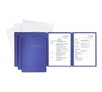 PAGNA Bewerbungs-Set "Special", DIN A4, blau, 3-teilig