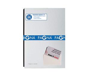 PAGNA Unterschriftenmappe Color, DIN A4, 20 Fächer, silber