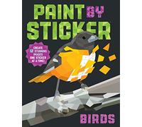 Paint By Sticker – Pájaros – Crea 12 imágenes impresionantes, una pegatina a la vez
