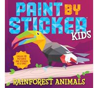 Paint by Sticker Kids: Animales de la selva tropical – Workman Calendars