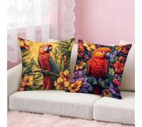 PáJaro Funda Cojin 60x80cm Juego de 2, Rectangular Funda Almohada 5-2127