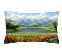PáJaro Terciopelo Funda Cojin 60x80cm Juego de 1, Funda Almohada 60x80 6-73